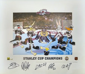 Sports Memorabilia & Collectibles Sports Memorabilia & Collectibles Stanley Cup Toons (5 Signatures) (Framed)